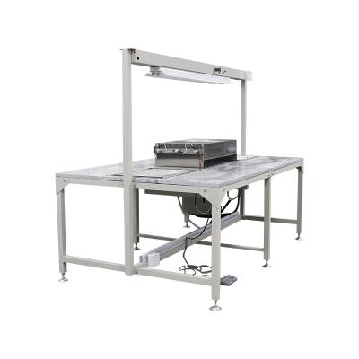 China 120KG Manual PVC Baking Machine Dispensing Table For Consistent PVC Patch Making for sale