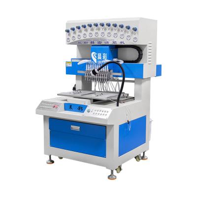 China Dispensing Machine for Great Productivity Blue White PVC 3D Toys in 12 Colors for sale