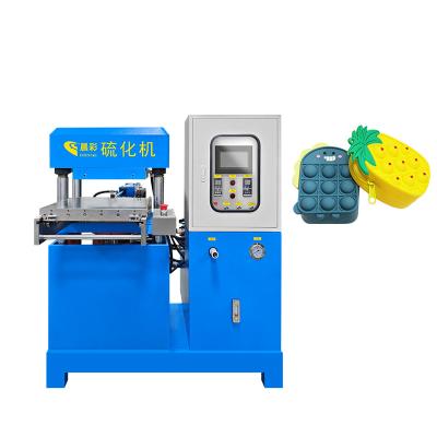 China Fully Automatic Plate Vulcanizing Press Machine For Sillicone Product Making for sale