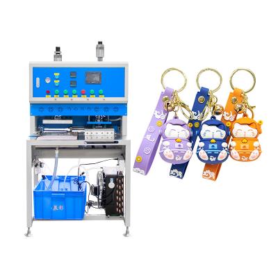 China Hot Press Molding Machine For PVC Patches 2D 3D Soft Toys for sale