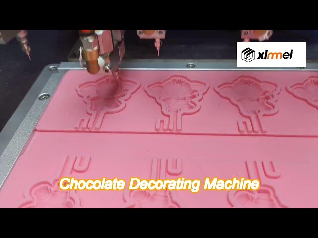 1200mm/s max speed industrial chocolate making machine for food beverage shops