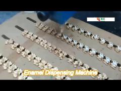 automatic enamel painting machine 4800w pixel for hardware jewelry