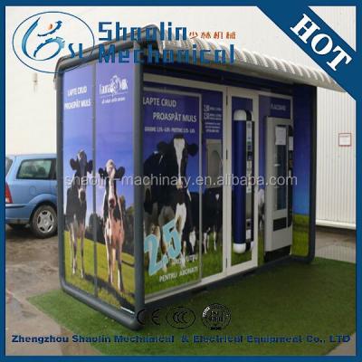 China Fresh Milk With Refrigerating Professional Multifunction Fully Automatic Coin Operated Fresh Milk Vending Machine for sale