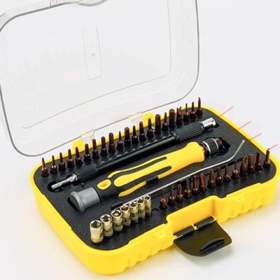 China Professional Plastic Hardware Tools 45 In 1 Screwdrivers For Laptop Tool Eyeglass Repair Kit for sale