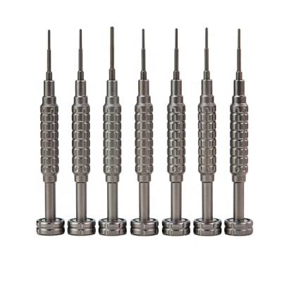 China Nickel Aluminum Bronze Repair Kit Professional Mobile Phones Screw Drivers 3D Bit Screwdriver 0.6Y Mini T1 T2 W1.5 for sale