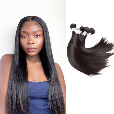 China Silky Straight Wave Cut Maiden Remy Hair Extension Natural Silky Straight Cuticle Aligned Bundles Peruvian Virgin Hair Vendors for sale