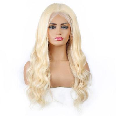 China Body Wave Virgin Hair Supplier Sell 613 Virgin Blonde Full Lace Wigs 13x4 13x6 Body Wave Hair Frontal Wig Wholesale for sale