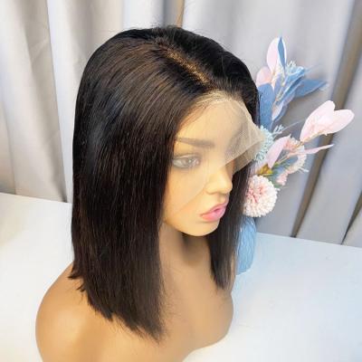 China Real Color Women Bob Hair Wig Silky Straight Wave Hair Short Bob Wigs Bob Wigs For Women for sale