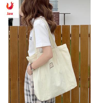 China Custom Logo Eco-friendly Custom Design Reusable Cotton Canvas Beach Bag For Women Canvas Organic Tote Shopping 12oz Cotton Shopping Tote Bag for sale