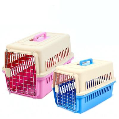 China Portable Travel Portable Universal Handheld Crate Bag Cat Crate Flight Pet Car Carry Dog Gas Cage Cat Carrier for sale