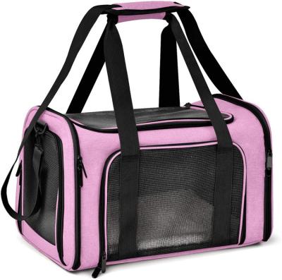 China Portable Breathable Tote Bag Cross-Body Travel Pet Bag Large Capacity Cat And Dog Pet Bag for sale