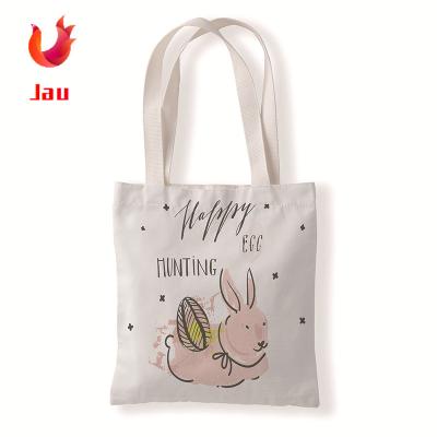 China Customized Promotional Cheap Empty High Quality Shopping Bag Eco-friendly Cartoon Print Canvas Bags Cotton Tote Bags Canvas Tote Shopping Bag for sale