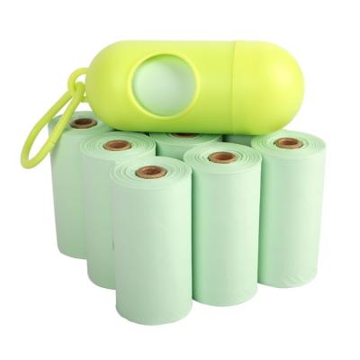 China Amazon Hot Sale 100% Viable Biodegradable Dog Poop Bag Pet Poop Bag for sale