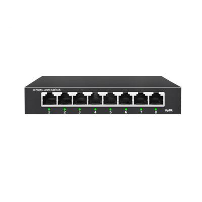 China POE OEM Best Price CCTV Ethernet Desktop Switch Full Gigabit 10 100 1000m Port Network 8 Switch for sale