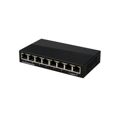 China POE 8 Port 10/100mbps Fast Ethernet Network Switch Hub Desktop Lan Switcher Adapter for sale