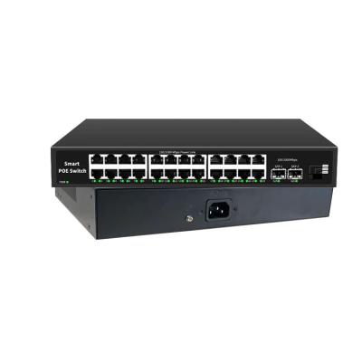 China High Quality LACP 24 Port Unmanaged Switch Gigabit Ethernet Network Switches for sale