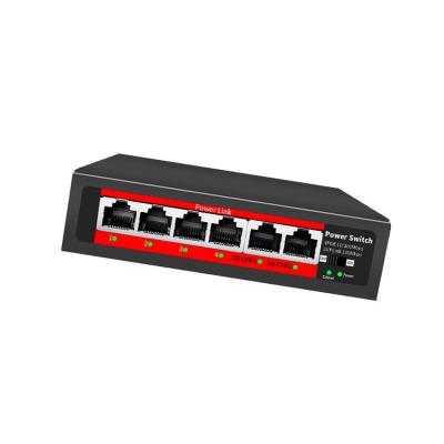 China LACP 4 port switch 10/100m network poe switch panel POE Ethernet switch module / PCB for sale