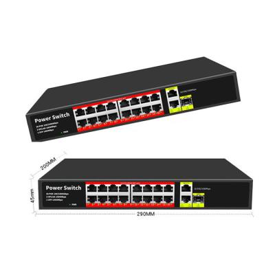 China LACP 16 Port Ethernet Network Switch With 2 Network Ports And 1 Poe Optical Port Switch Gigabit for sale