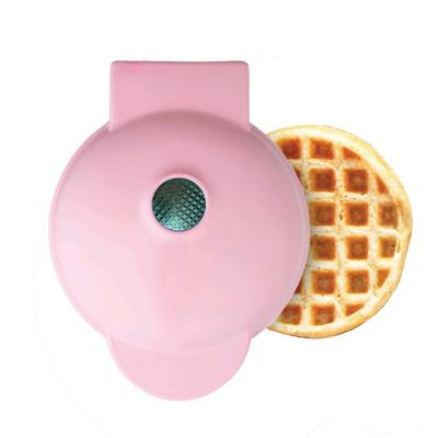 China Mini Maker Electric Round Nonstick Cooking Griddle Outdoor for Different Pancakes Mini Electric Waffle Maker for sale