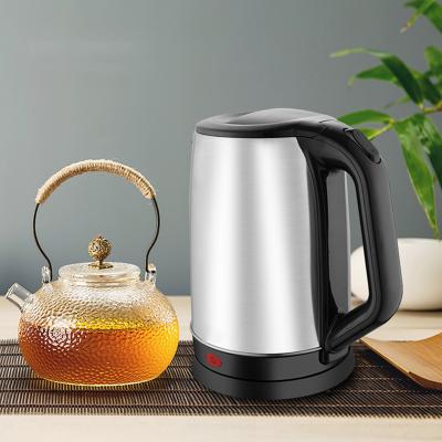 China Household Electronics Kitchen Appliances 360 Degree Base 2L Kettle Stainless Steel Boiling Electric Tea Kettle for sale