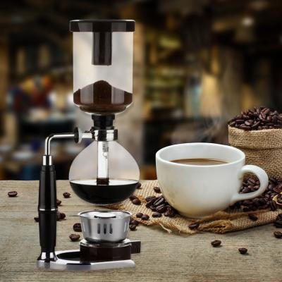 China Hotel Amazon Sale Kitchen Accessories Japanese Style Siphon Hot Coffee Maker for sale