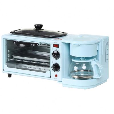 China Multifunctional Automatic Hotel Breakfast Machine Oven Toaster Coffee Maker 3 in 1 Breakfast Maker for sale