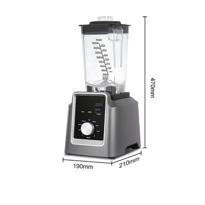 China 2200w Multifunctional High Speed ​​Commercial Juicer Blender with Low Noise for Commercial and Home Use for sale