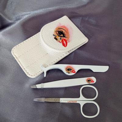 China Hot Selling High Quality Eyebrow Eyelash Extension Tool Kits Eyelash Tweezers/Eyebrow Tweezers Kit/Eyebrow Scissors for sale