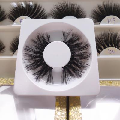 China 2021 high quality silk fiber lashes full strip eyelashes cheap price new arrival 25mm long clean lashes 3d brand silk for sale