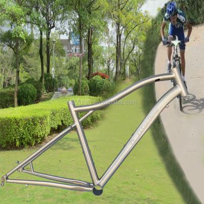 China S-bend top tube; Bend Down Titanium Tube Bike Frame HFT-XC-900 for sale