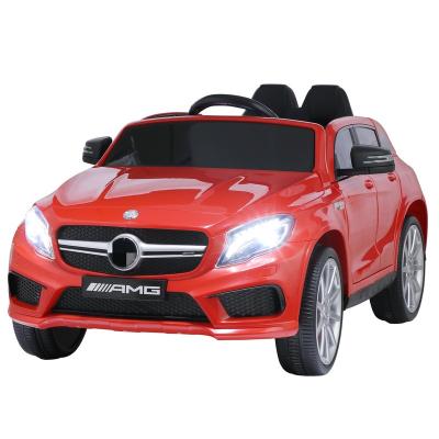 China Ride On Electric Toy Kids Cars For 10 Years Old GLA45 12V Licensed Battery Electric Kids Ride On Car Vehicl for sale