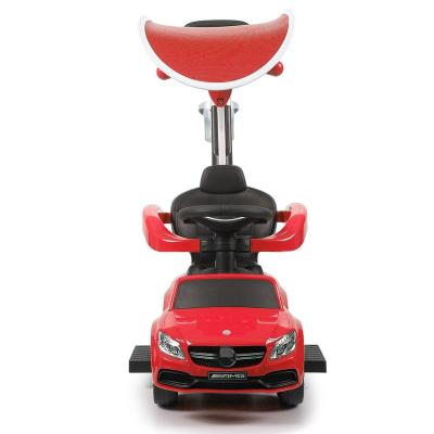 China Ride On Toy 3-in-1 Ride On Push Car, Stroller Sliding Walking Car With Horn, Music, Under Seat Storage, Parental Handle for sale