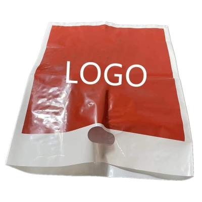 China Recyclable Custom Design Logo Die Cut Bags Pe Plastic Shopping Bags Thank You Bag for sale