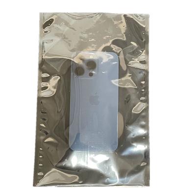 China Recyclable Anti Static Shielding Resealable Bag Semi Transparent ESD Film Protective Bags for sale