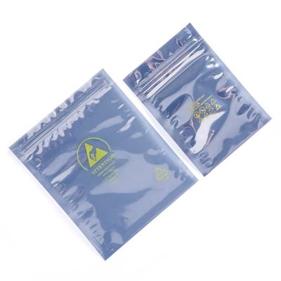 China Recyclable Anti Static Bags ESD Shielding Anti Static Bag Moisture Proof Anti Static Bag for sale