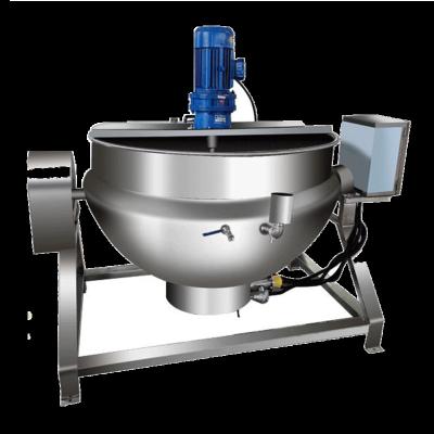 China Outdoor Commercial Heating Stainless Steel Automatic Vertical Stirring Pot for sale