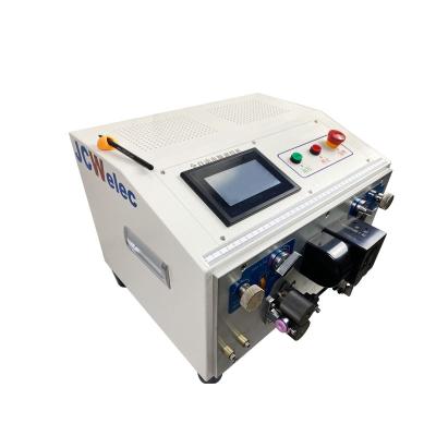 China Wire stripping and bending tape machine JCW-CS02 full automatic single cable wire cutter strip cut machine for sale