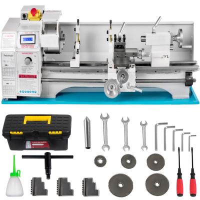 China Garment Shop Precision Lathe Machine Metal Mini Lathe Spinning Drilling Manual Lathe for sale