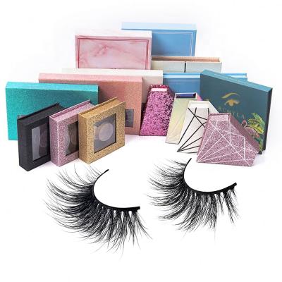 China Fast Shipping Light and Flexible Mink Eyelashes Natural Long Lashes Hand Made for sale