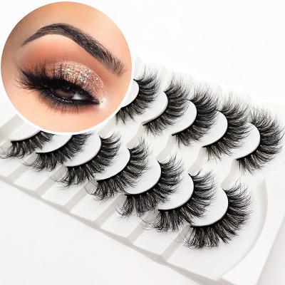 China Lightweight and supple eyelashes wholesale 25mm handmade 4d eye lashes 25 mm 5d mink lashes with packaging boxes for sale