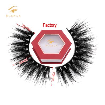 China False Highlights Long Mink Eyelashes Soft Thick 3D Light And Flexible Hair for sale