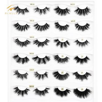 China Free Sample 25mm Light And Soft Eye Lashes Wholesale 12 Pairs Silk Book Eyelash Faux Silk Lashbook for sale