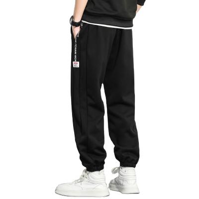 China Anti-wrinkle good quality comfortable men's casual winter fleece jogger pants for sale