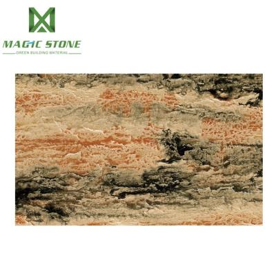 China Modern Building Materials Color Stone Series Wall Cladding Ink Paint Stone Lightweight Fireproofing Tiles for sale