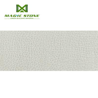 China Country MCM Flexible Tile Rawhide Without Chasing Stone Powder Vivid Leather Surface Interior Wall Floor Green Waterproof Ceiling for sale