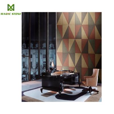 China Modern Flexible Weaving Tile Decoration Building Materials MCM Look Design Stone Cladding for sale