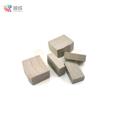 China Hot Sale Shuncheng Style Quick Cut Diamond Concrete Diamond Segments For Granite for sale