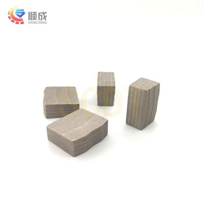 China Fast Cutting Shuncheng Customizated Diamond Concrete Diamond Segments For Granite for sale