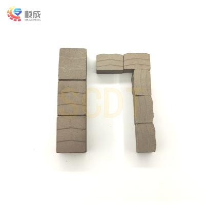 China Good Quality Segment Diamond Tools Granite Market Segmentation Diamond Segment New Design Fast Cutting Shuncheng for sale