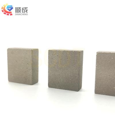 China Fast Cutting Shuncheng Saw Pointed Cutting Diamond Segment Granite Cutting Blade Market Segmentation 24*9.0*20mm Granite Segments for sale